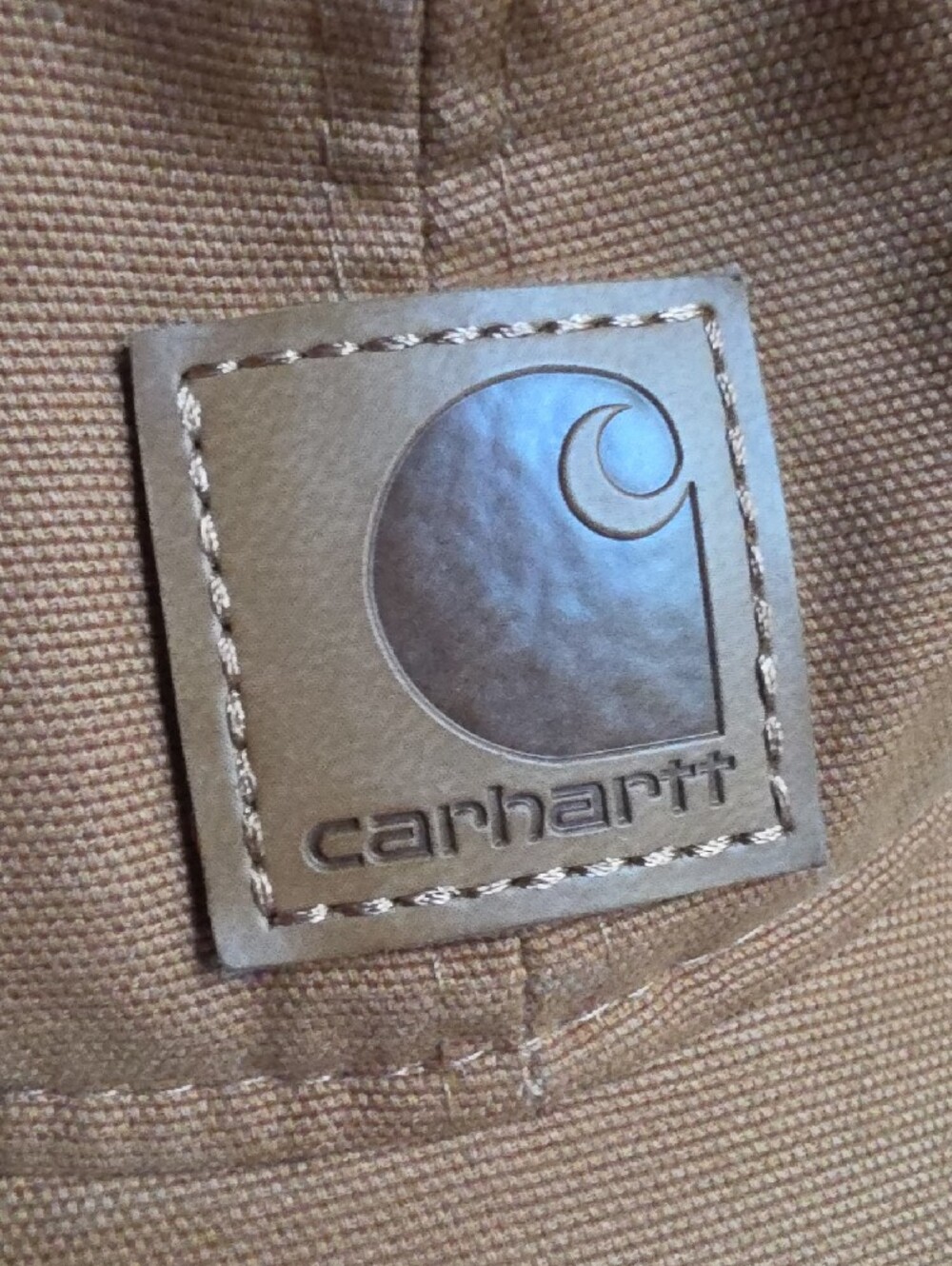 Carhartt Men’s Brown/Tan Workwear Logo Cap - Picture 7 of 12